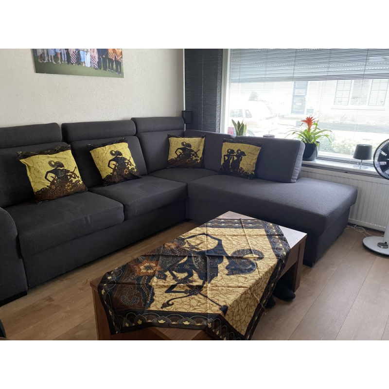 Kussenhoes set wayang Ramayana